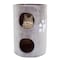 Pet Adobe Cat Condo 2 Story Double hole with scratching surface 14in diameter 20.5in high gray by Pet Adobe 129409XSV - alternate 1